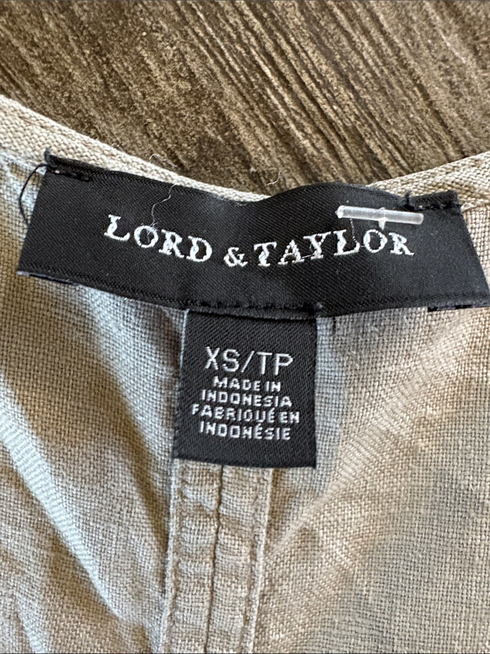 Lord & Taylor linen Maxi Dress - Picture 4 of 5